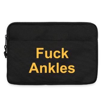 FuckAnkles - Laptop bag 13" - black - Front