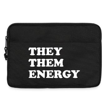 Ils les Énergies - Sacoche pour ordinateur portable 13 pouces - noir - Devant