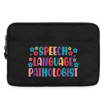 Speech Language Pathologist SLP - Laptop bag 13" - black - Front