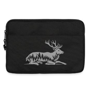  Hirsch - Laptoptasche 13" - Schwarz - Vorne