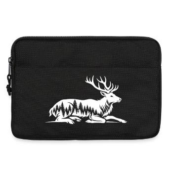 Cerf - Sacoche pour ordinateur portable 13 pouces - noir - Devant