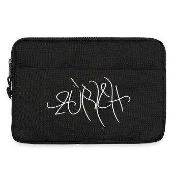 Graffiti Zprich Lettering - Laptop bag 13" - black - Front