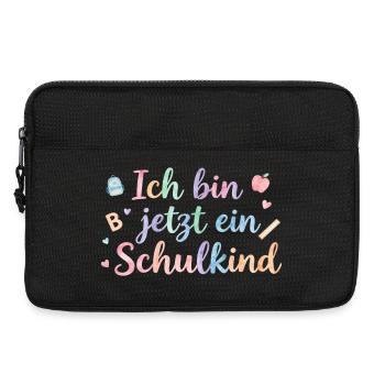 Ich bin jetzt ein Schulkind - Laptoptasche 13" - Schwarz - Vorne