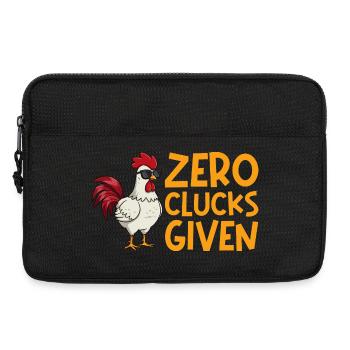 Farmer Rooster Flock Poultry Chicken - Laptop bag 13" - black - Front