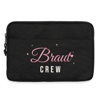 Braut Crew JGA Junggesellinnenabschied Team Braut - Laptoptasche 13" - Schwarz - Vorne