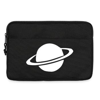 Weltraum Astronaut Geschenk - Laptoptasche 13" - Schwarz - Vorne
