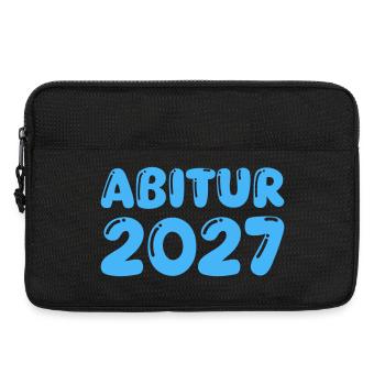 Abitur 2027 - Laptoptasche 13" - Schwarz - Vorne