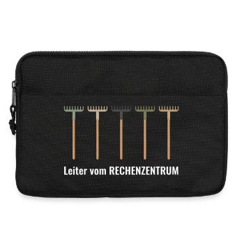 Leiter vom Rechenzentrum Gartenoutfit Gartenarbeit - Laptoptasche 13" - Schwarz - Vorne