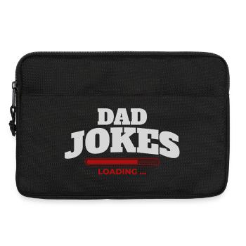 Baret de chargement DadJokes - Sacoche pour ordinateur portable 13 pouces - noir - Devant