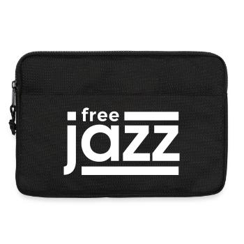 Jazz libre - Sacoche pour ordinateur portable 13 pouces - noir - Devant