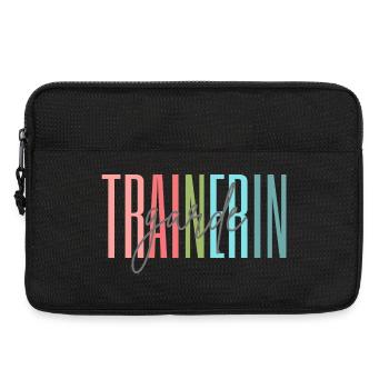 Trainerin Garde Gardetrainerin Geschenk - Laptoptasche 13" - Schwarz - Vorne