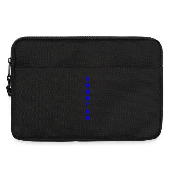 Dimanche - bleu - Sacoche pour ordinateur portable 13 pouces - noir - Devant