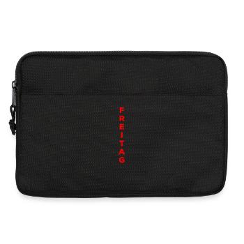 Freitag - rot - Laptoptasche 13" - Schwarz - Vorne