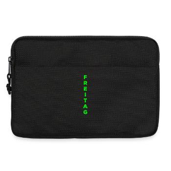 Friday - green - Laptop bag 13" - black - Front