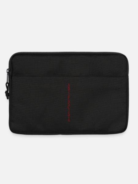vertically stylish Antifascista lettering - Laptop bag 13" - black