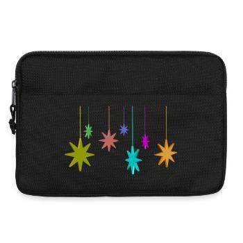 étoile de Noël - Sacoche pour ordinateur portable 13 pouces - noir - Devant
