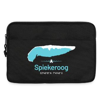 Spiekeroog | Design map - Laptop bag 13" - black - Front