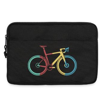 retro Fahrrad Rennrad Liebe vintage Tour Etappe - Laptoptasche 13" - Schwarz - Vorne