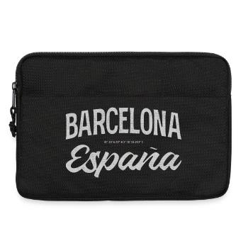 Conception du scénario Barcelona España - Sacoche pour ordinateur portable 13 pouces - noir - Devant