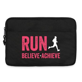 Marathon - Courir. Croire. Accomplir. - Sacoche pour ordinateur portable 13 pouces - noir - Devant