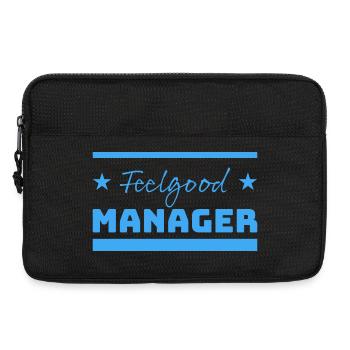 Tshirt Feelgood Manager Stars blue - Laptop bag 13" - black - Front