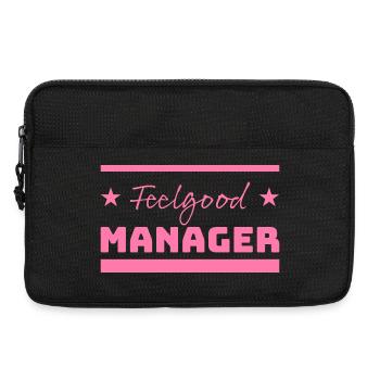 Tshirt Feelgood Manager Stars pink - Laptop bag 13" - black - Front