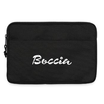 Bocciaspieler Bekleidung mit Boccia Kugeln Boccia - Laptoptasche 13" - Schwarz - Vorne