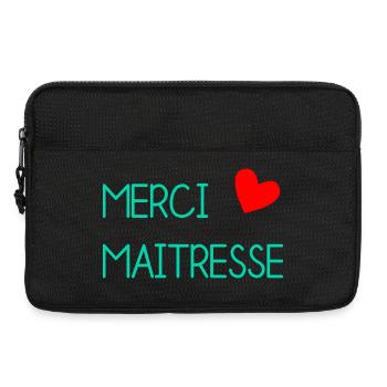 GELIEBTE. VIELEN DANK. DANKE HERRIN - Laptoptasche 13" - Schwarz - Vorne