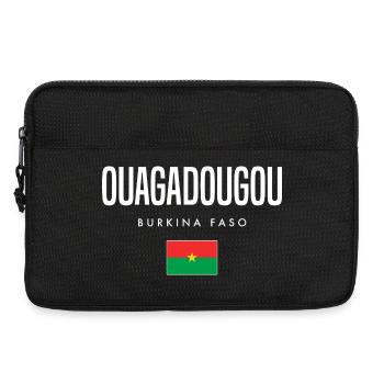 Ouagadougou, Burkina Faso - Laptop bag 13" - black - Front
