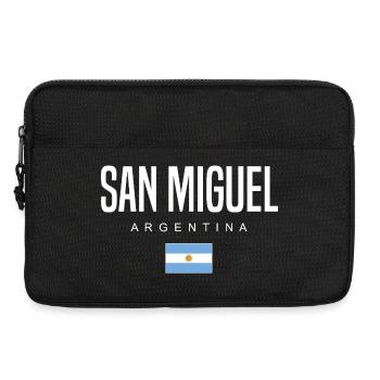 San Miguel Argentina Argentinian - Laptop bag 13" - black - Front