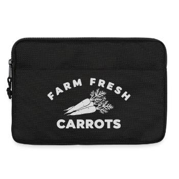 Carottes fraîches de la ferme - Sacoche pour ordinateur portable 13 pouces - noir - Devant