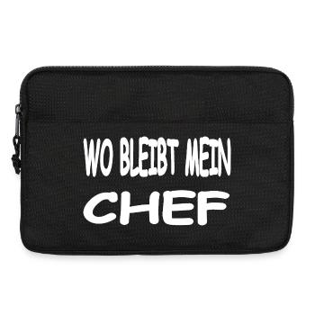 Chef - Laptoptasche 13" - Schwarz - Vorne
