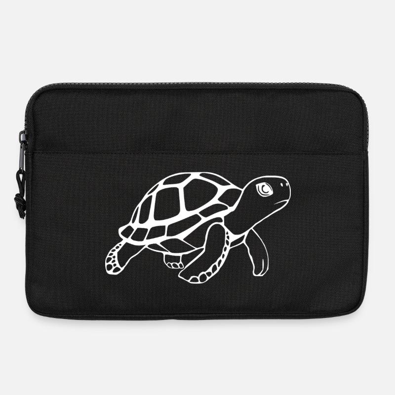 Schildkröten Schildkröten - Laptoptasche 13" - Schwarz
