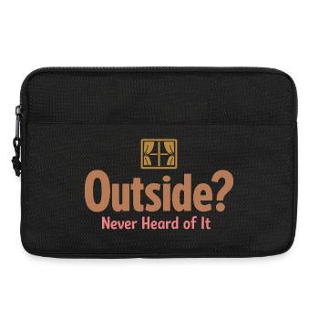 Anime-hausmensch Cuddly Weeb - Laptop bag 13" - black - Front