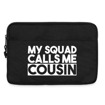 Design assorti de la réunion de famille Cousin Crew - Sacoche pour ordinateur portable 13 pouces - noir - Devant
