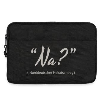Demande en mariage de l’Allemagne du Nord ? Alors ? - Sacoche pour ordinateur portable 13 pouces - noir - Devant