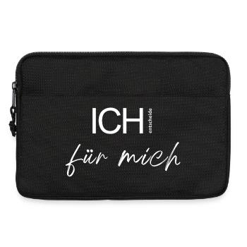 ICH entscheide für mich. - Laptoptasche 13" - Schwarz - Vorne