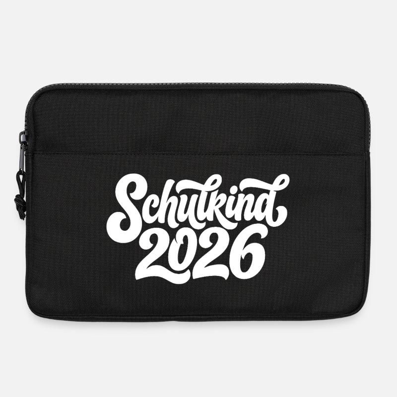 Schulkind 2026 - Laptoptasche 13" - Schwarz