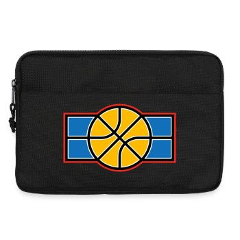 Basketball Retro Emblem - Laptop bag 13" - black - Front