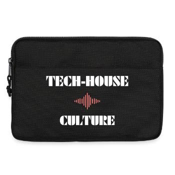 Tech House Culture - Laptoptasche 13" - Schwarz - Vorne
