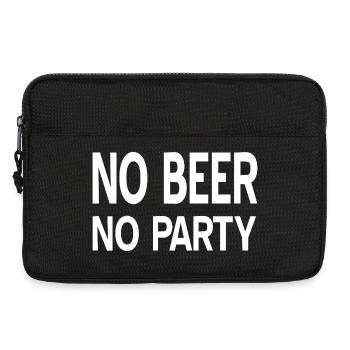 Bier - Laptoptasche 13" - Schwarz - Vorne