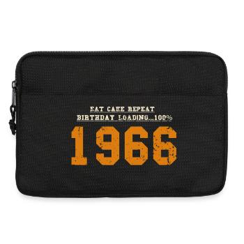 Original 60 Year Anniversary 1966 Party Gift - Laptop bag 13" - black - Front