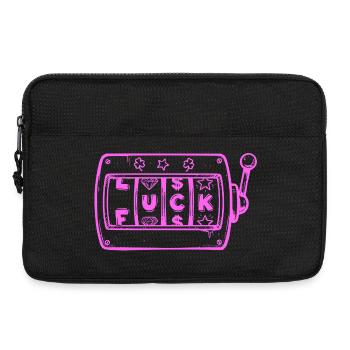 Lucky Bandit, Fun Slots Shirt, Mug - Laptop bag 13" - black - Front