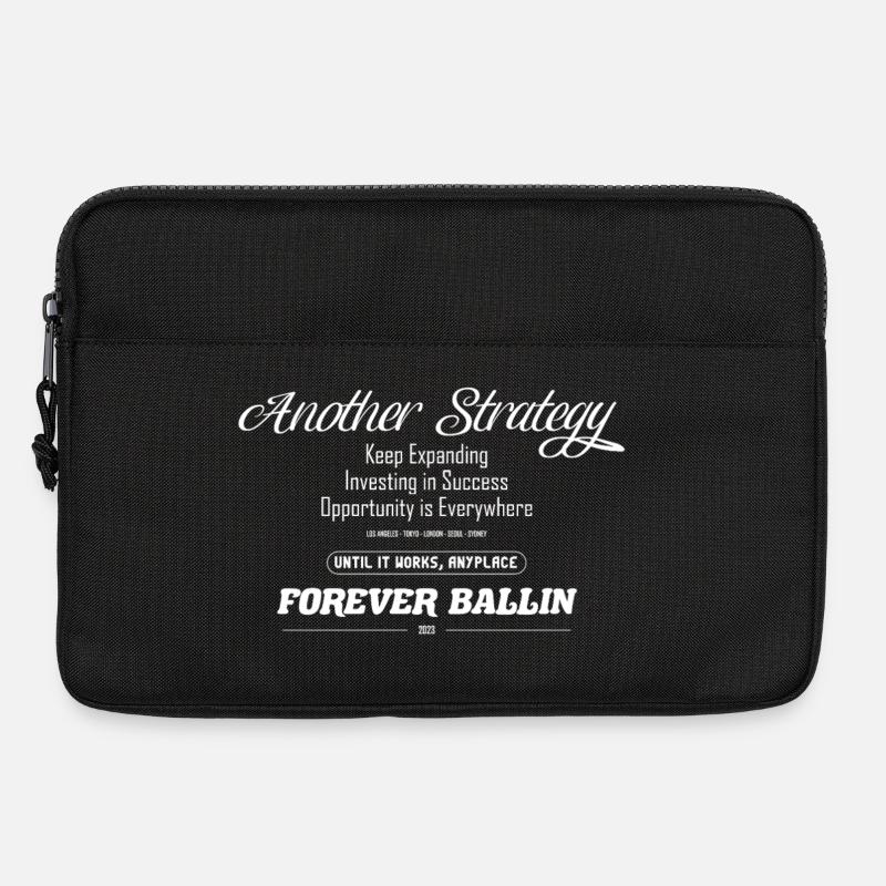 Another Strategy Forever - Laptoptasche 13" - Schwarz