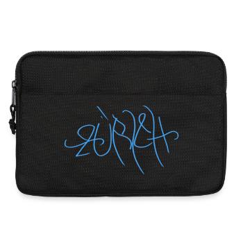 Zurich Street Art T-Shirt - Laptop bag 13" - black - Front