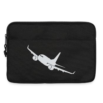 Avion - Voyage, pilote de vol et voyage Voyage de vacances - Sacoche pour ordinateur portable 13 pouces - noir - Devant