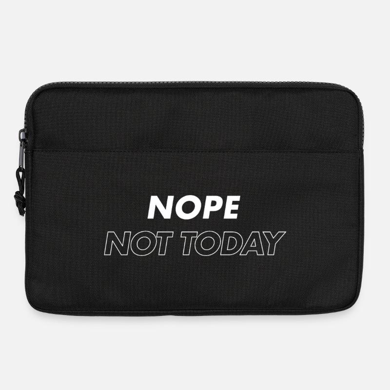 Nope Not Today  - Laptoptasche 13" - Schwarz