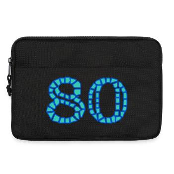 80. 80 YEARS. 80th ANNIVERSARY. 80 YEARS ANNIVERSARY. - Laptop bag 13" - black - Front