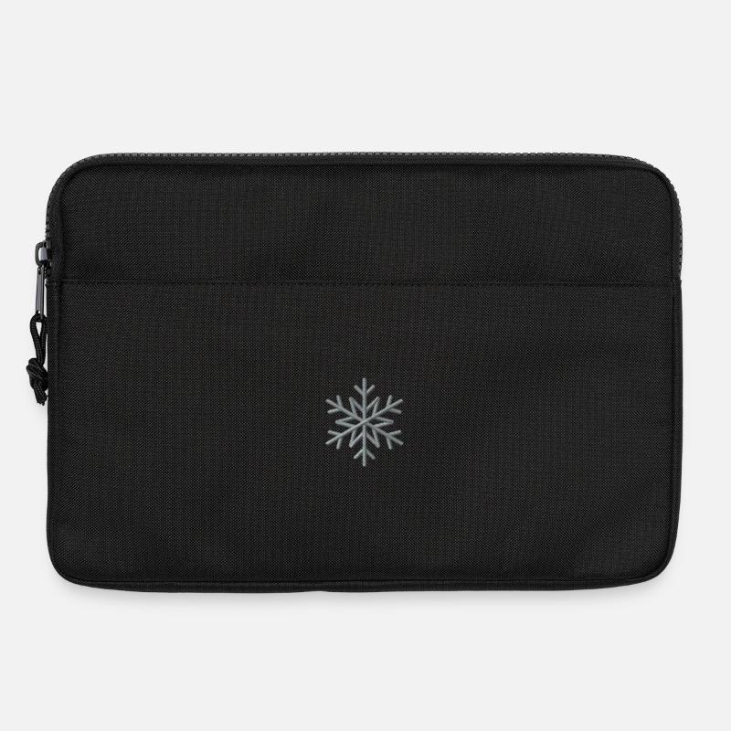Snowflake - Laptoptasche 13" - Schwarz