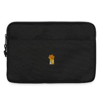 Patte de chat - Sacoche pour ordinateur portable 13 pouces - noir - Devant
